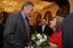 J.E. paní Amal Mostafa Mohamed Kamel Mourad, velvyslankyně EAR v ČR a předseda vlády ČR Mirek Topolánek