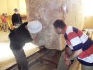 odkrývání 2. sluneční bárky v Gíze